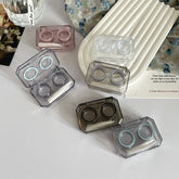 Ins Mini Simple Colored Contact Lens Case