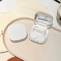 Like Fish Solid Color Portable Colored Contact Lens Case