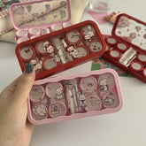 Custodia per lenti a contatto color giardino coniglietto dolce