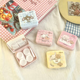 Custodia per lenti a contatto colorate Happy Pals Cottage