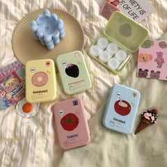 Estojo para lentes de contato coloridas Yummy Bites