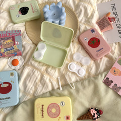 Estojo para lentes de contato coloridas Yummy Bites