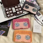 Big Eye Girl Colored Contact Lens Case