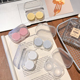 Macaron Pastel Pocket Colored Contact Lens Case