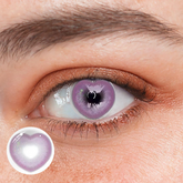 Cosplay Heart Shake Rose Colored Contact Lenses