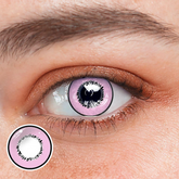 Cosplay Element Pink Prescription Colored Contact Lenses
