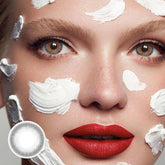 Lentilles de contact colorées sur ordonnance Adriene Grey