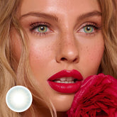 Lentilles de contact colorées sur ordonnance Pure Nature bleu-marron