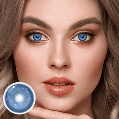 Lentile de contact de culoare albastru închis Cosplay KOI