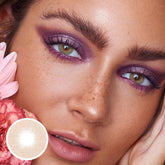 Lentilles de contact colorées Hidrocor Ocre Brown Daily (10 pièces)