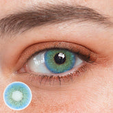 Lentilles de contact colorées bleu guimauve Gimlet
