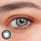 Lentilles de contact colorées grises Adriene Illusion