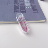 Pince à épiler fantaisie avec ventouse et outil auxiliaire de contact coloré