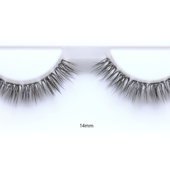 Cils noirs Aline - 14 mm