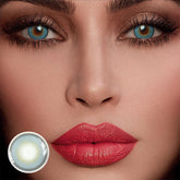 Lentilles de contact colorées sur ordonnance Halo Blue