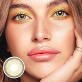 Lentilles de contact colorées sur ordonnance Gem Brown