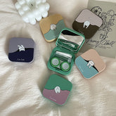 Cute Cartoon Design Colored Contact Lens Case