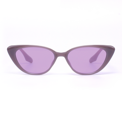 Óculos de sol roxos Zuleide Cat Eye