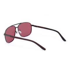 Ochelari de soare roșii Antonia Aviators