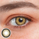 Lentilles de contact de couleur marron Adriene Obsession