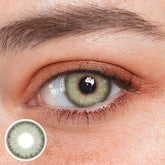 Lentilles de contact colorées vertes Ares