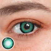 Lentilles de contact colorées DIAMOND Gris Vert
