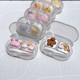 Pince à épiler de forme adorable, bâton d'aspiration, outil auxiliaire de contact coloré