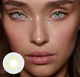 Lentilles de contact colorées Polar Light Sky Grey sur ordonnance