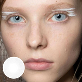 Lemon Hind White Colored Contact Lenses