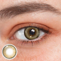 Lentes de contato coloridas Auriga marrom
