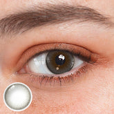 Sidra Light Gray Colored Contact Lenses