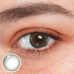 Sidra Light Gray Colored Contact Lenses