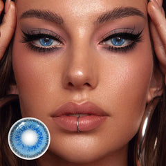 Morena Blue Colored Contact Lenses