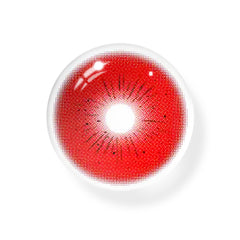 Cosplay Fallen Angel Red Colored Contact Lenses