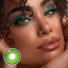 Morena Green Colored Contact Lenses