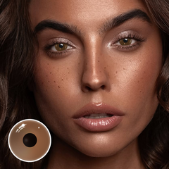 Lightbringer Brown Prosthetic Lenses