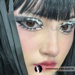 Big Eyes Chocolate Brown Colored Contact Lenses