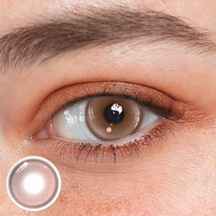 Lentes de contato coloridas Shae marrom