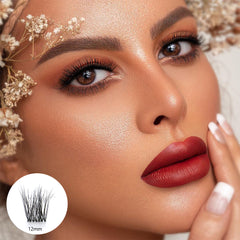 Μαύρες βλεφαρίδες Carolina - 12mm