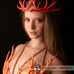 Cosplay Fairy Rose rozā krāsas kontaktlēcas