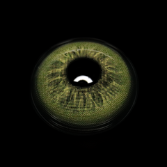 Celeste Oliver Green Coloured Contact Lenses