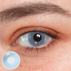 Lentes de contato de cor azul fluorescente Cosplay
