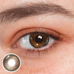 Lentes de contato coloridas de prescrição Americano Brown