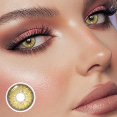Lentes de contato coloridas Eris marrom