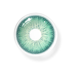 Lentes de contato verdes Eris