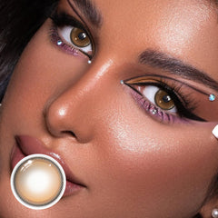 Lentes De Contacto Olette Color Avellana