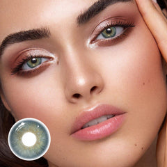 Modré barevné kontaktní čočky Ludmila