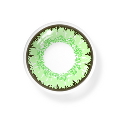 Lentes de contato de cor verde claro Cosplay Queen