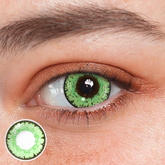 Cosplay Queen Light Green Colored Contact Lenses