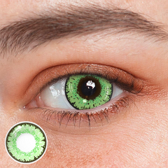 Lentes de contato de cor verde claro Cosplay Queen